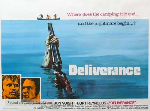 Deliverance - British Movie Poster