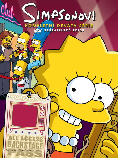 &quot;The Simpsons&quot; - Czech DVD movie cover