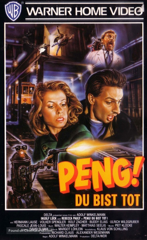 Peng! Du bist tot! - German VHS movie cover