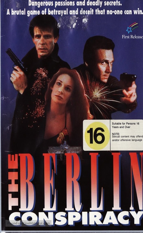 The Berlin Conspiracy - New Zealand VHS movie cover