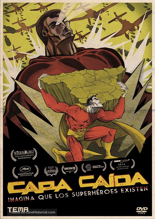 Capa Ca&iacute;da - Spanish Movie Cover