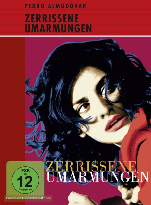 Los abrazos rotos - German Movie Cover