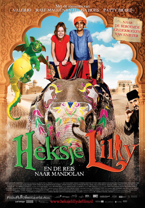 Hexe Lilli - Die Reise nach Mandolan - Dutch Movie Poster