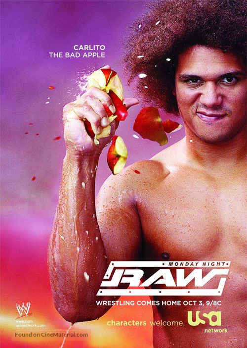 &quot;WWE Monday Night RAW&quot; - Movie Poster