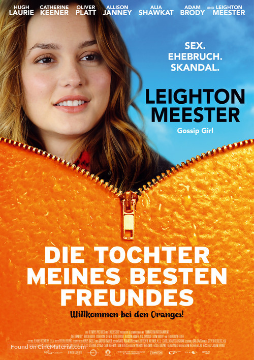 The Oranges - German Movie Poster