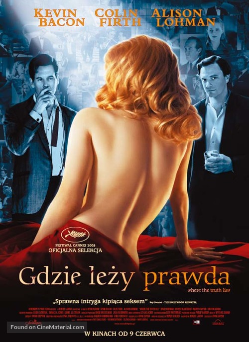 Where the Truth Lies - Polish Movie Poster