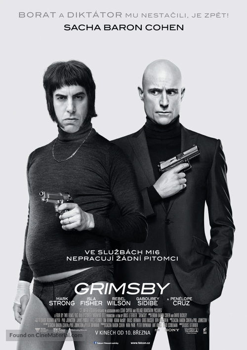 Grimsby - Czech Movie Poster