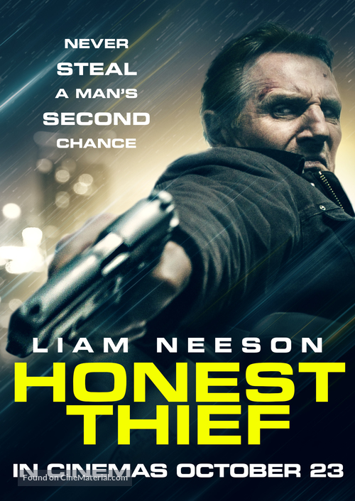 Honest Thief - British Movie Poster