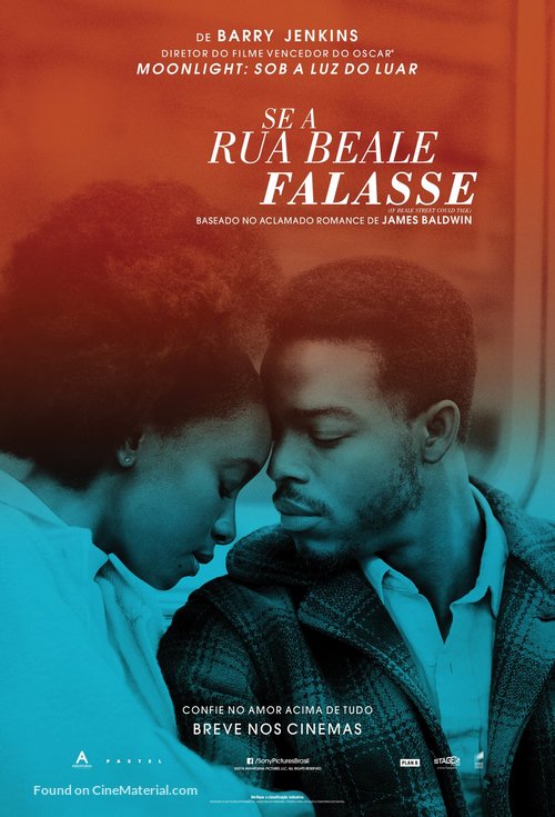 If Beale Street Could Talk - Brazilian Movie Poster