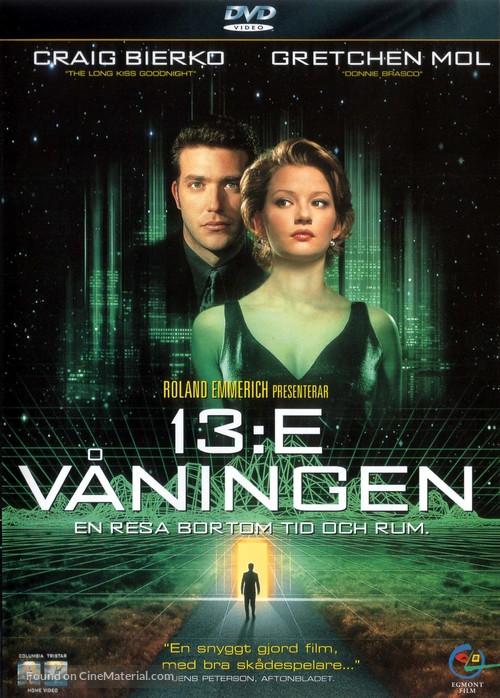 The Thirteenth Floor - Dutch DVD movie cover