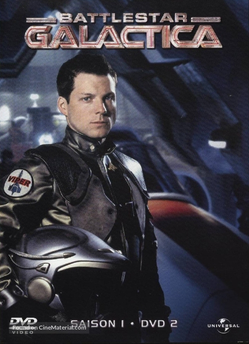 &quot;Battlestar Galactica&quot; - French DVD movie cover