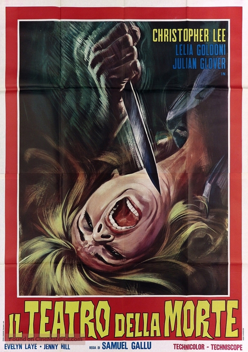 Theatre of Death - Italian Movie Poster