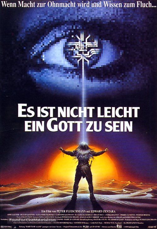 Es ist nicht leicht ein Gott zu sein - German Movie Poster