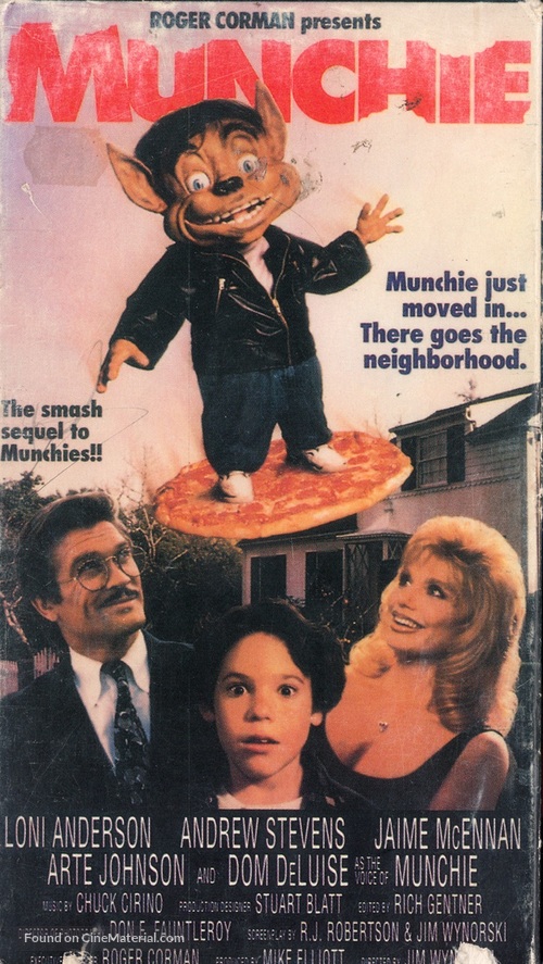 Munchie - VHS movie cover