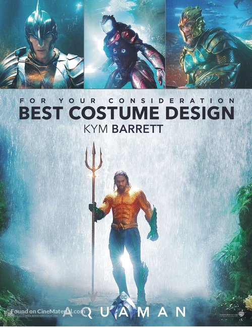 Aquaman - For your consideration movie poster
