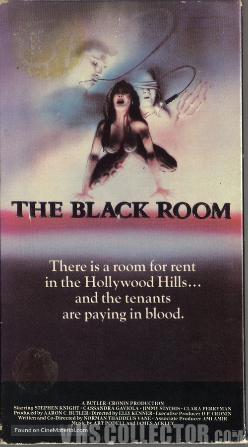 The Black Room - VHS movie cover