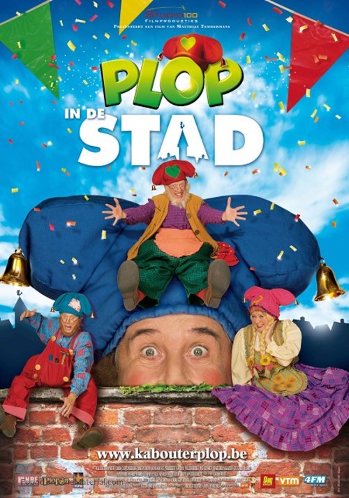 Plop in de stad - Belgian Movie Poster