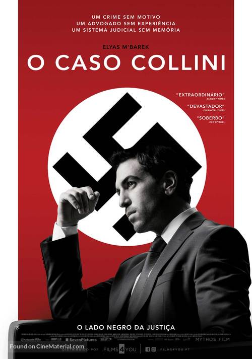The Collini Case - Portuguese Movie Poster