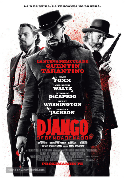 Django Unchained - Spanish Movie Poster