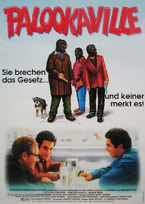 Palookaville - German Movie Poster