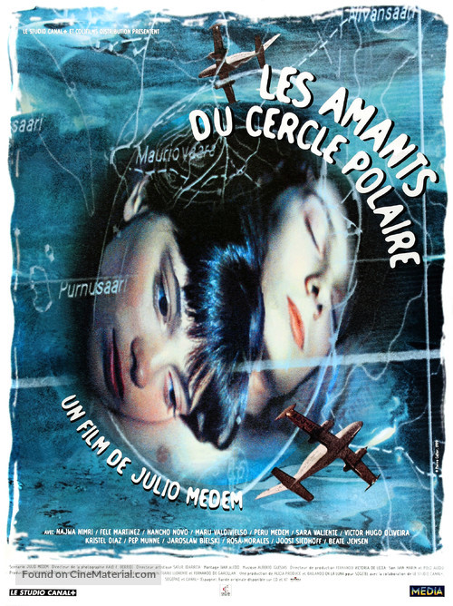 Amantes del C&iacute;rculo Polar, Los - French Movie Poster