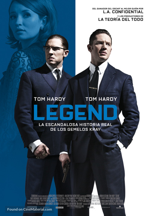 Legend - Spanish Movie Poster