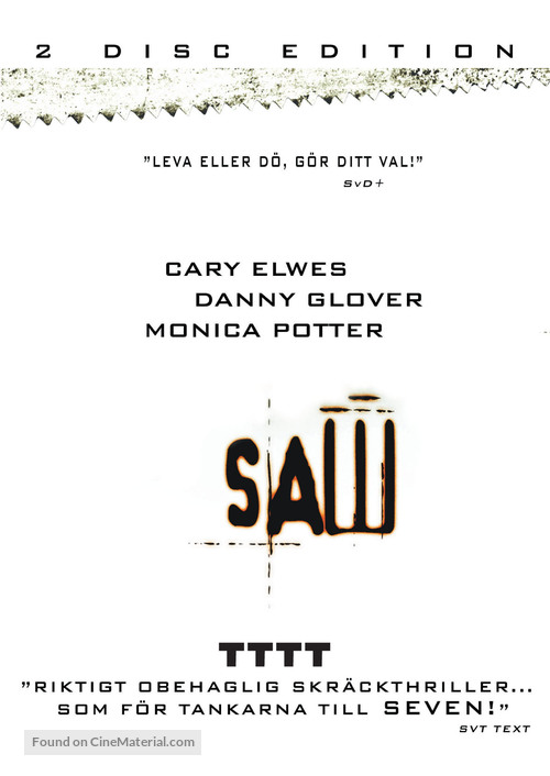 Saw - Swedish DVD movie cover