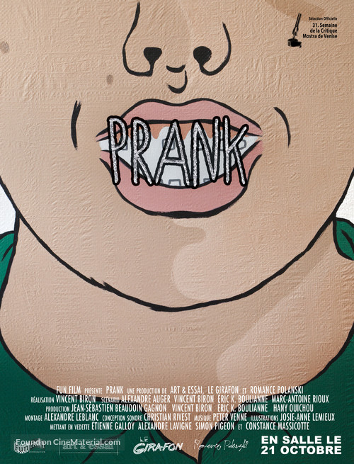 Prank - Canadian Movie Poster