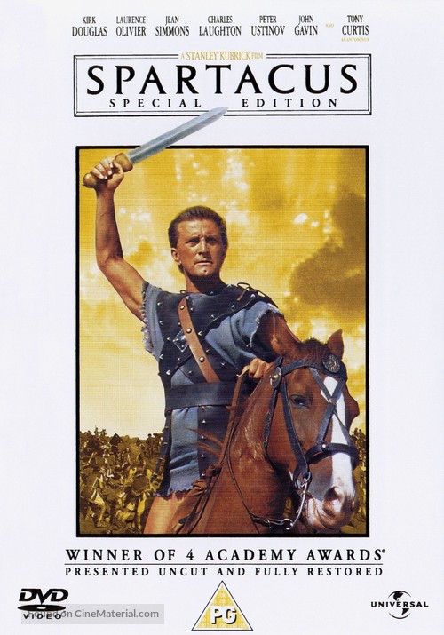 Spartacus - British Movie Cover