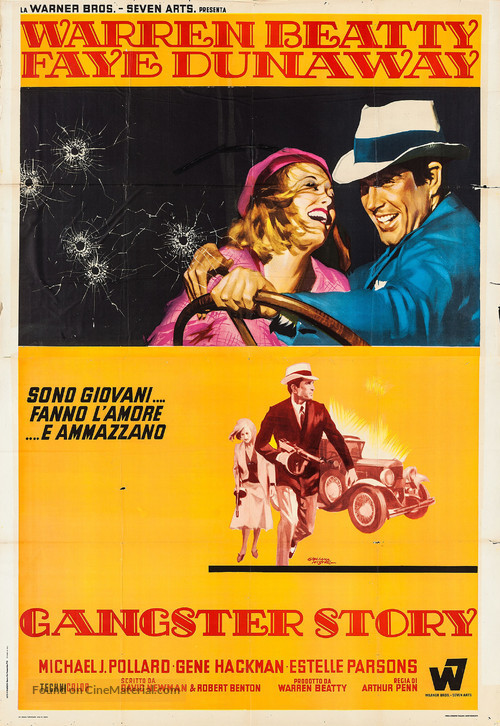 Bonnie and Clyde - Italian Movie Poster