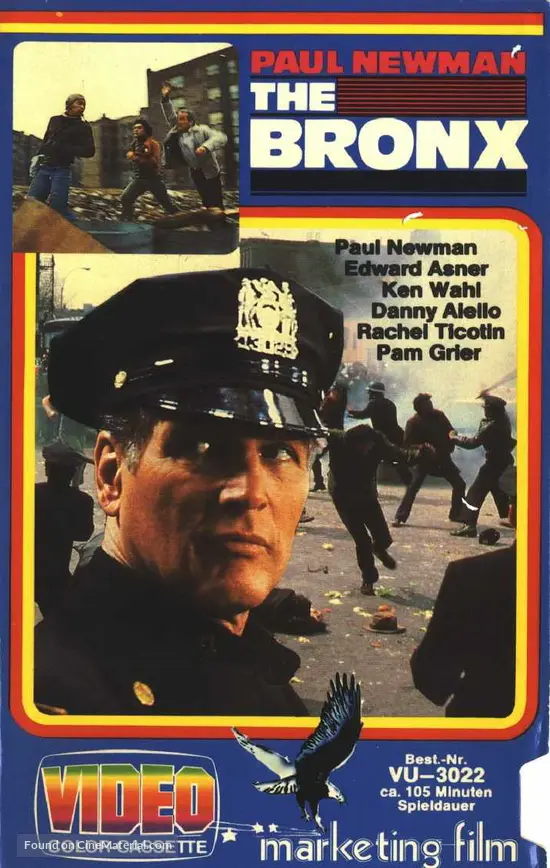 Fort Apache the Bronx - German VHS movie cover