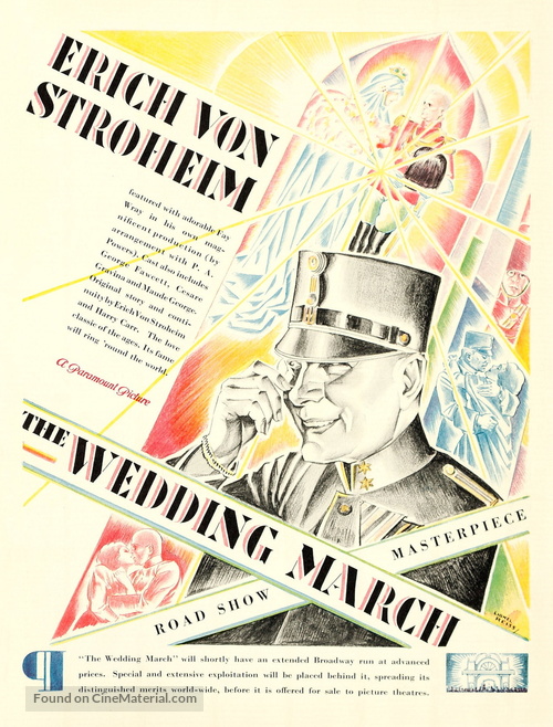 The Wedding March - poster