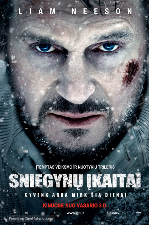 The Grey - Lithuanian Movie Poster