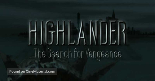 Highlander: The Search for Vengeance - French poster