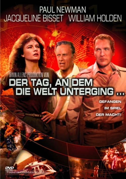 When Time Ran Out... - German DVD movie cover