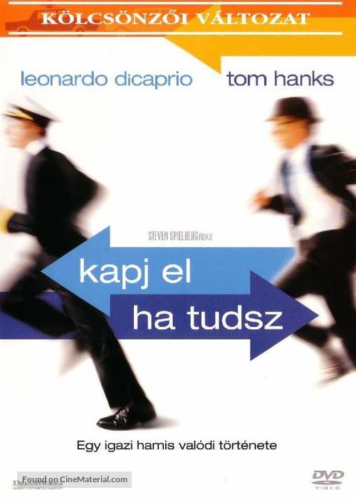 Catch Me If You Can - Hungarian Movie Cover