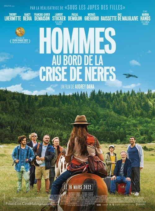 Hommes au bord de la crise de nerfs - French Movie Poster