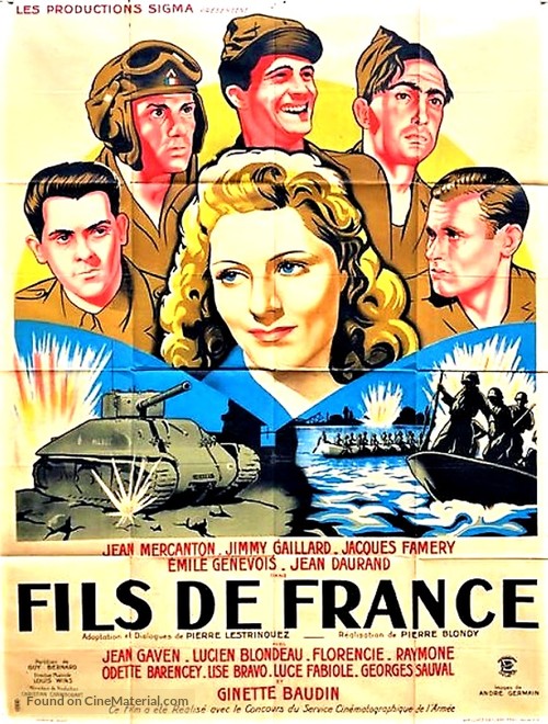 Fils de France - French Movie Poster