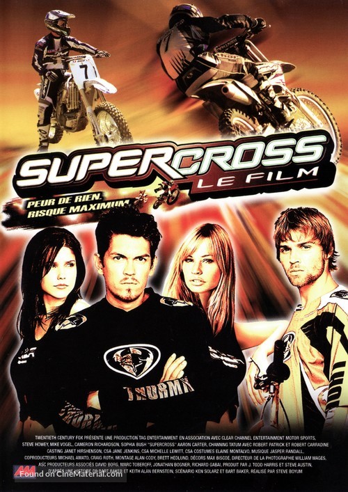 Supercross - French DVD movie cover