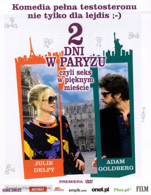2 Days in Paris - Polish Movie Poster