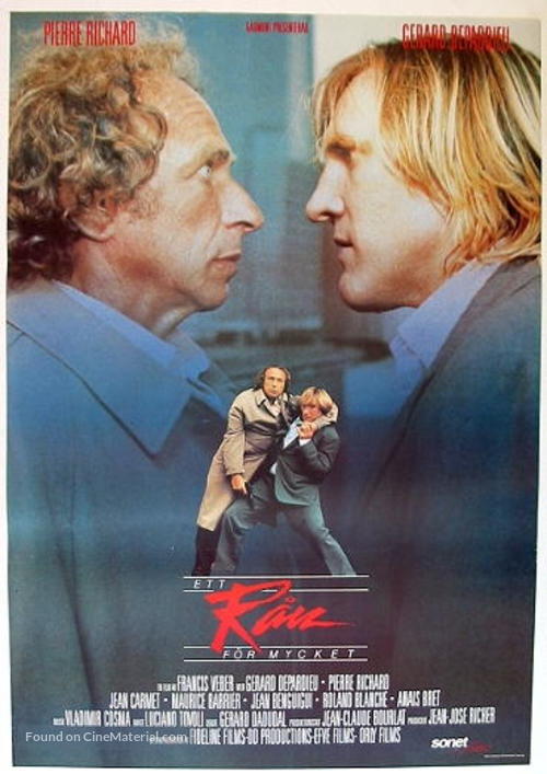 Les fugitifs - Swedish Movie Poster