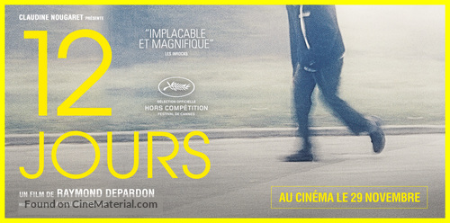 12 jours - French Movie Poster