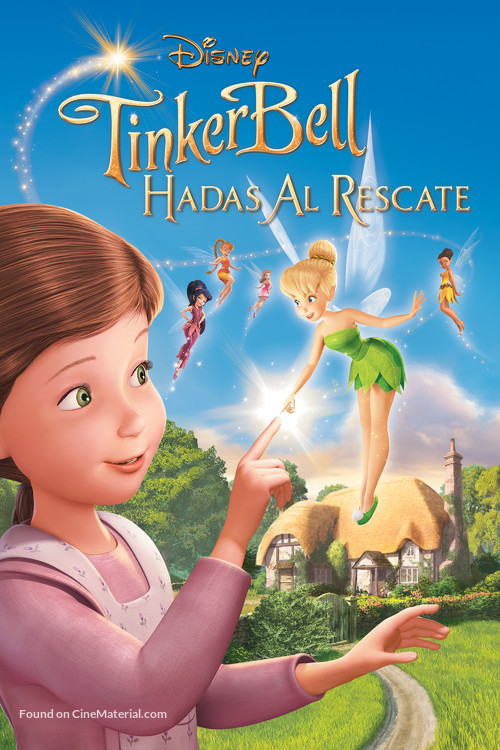 Tinker Bell and the Great Fairy Rescue - Mexican DVD movie cover