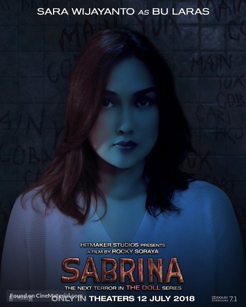 Sabrina - Indonesian Movie Poster