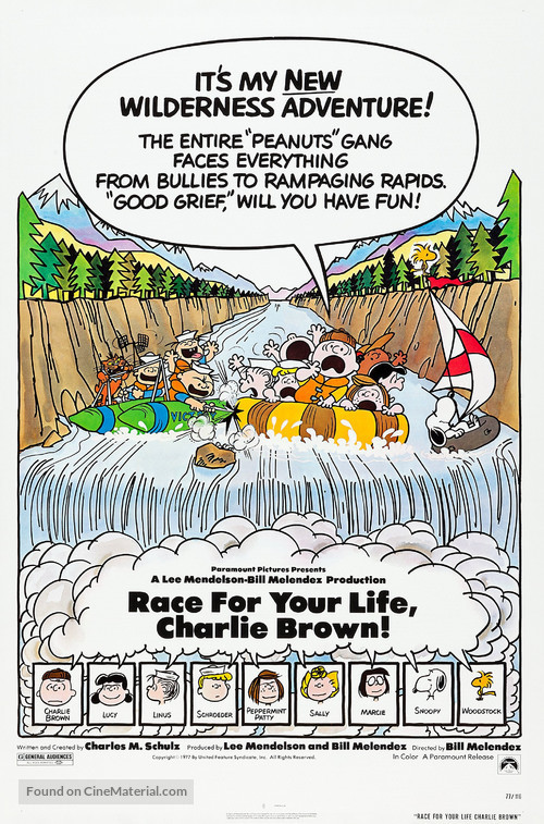 Race for Your Life, Charlie Brown - Movie Poster