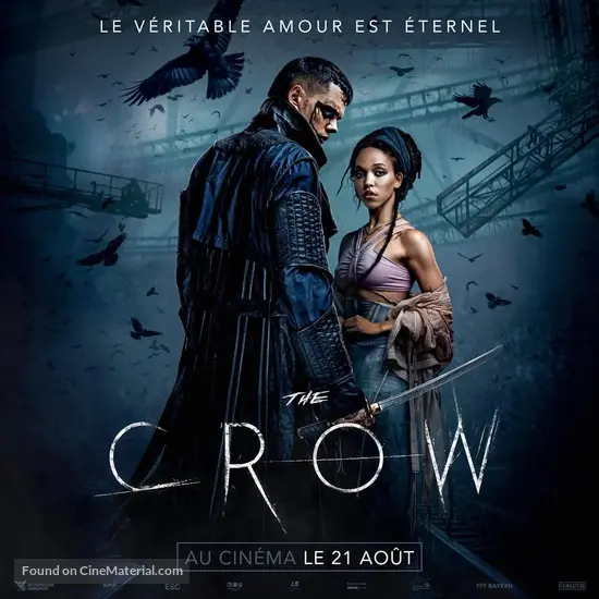 The Crow - French Movie Poster