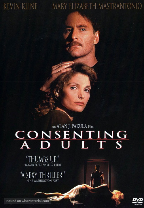 Consenting Adults - DVD movie cover