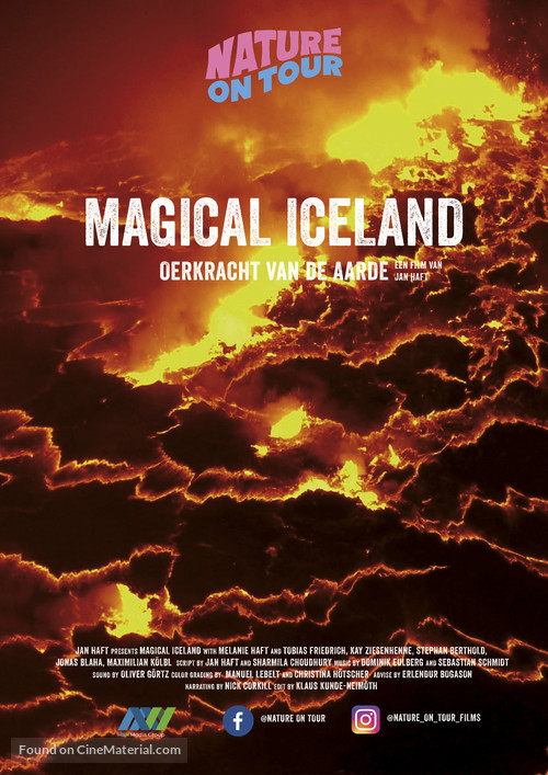 &quot;Erlebnis Erde&quot; Magisches Island - Leben auf der gr&ouml;&szlig;ten Vulkaninsel der Welt - Dutch Movie Poster