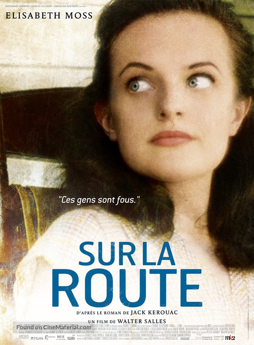 On the Road - French Movie Poster