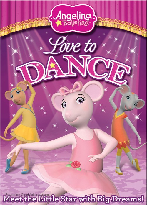 Angelina Ballerina: Love to Dance - DVD movie cover